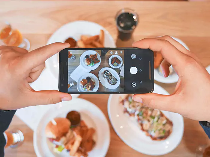 Photography & content creation for restaurant digital marketing